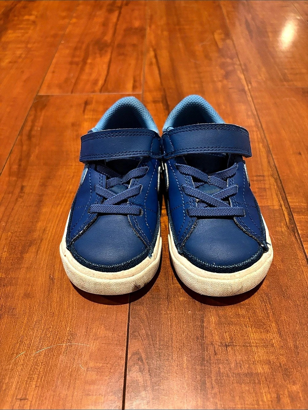Nike Court Borough Low Recraft Toddler Blue Sneakers Size 7C